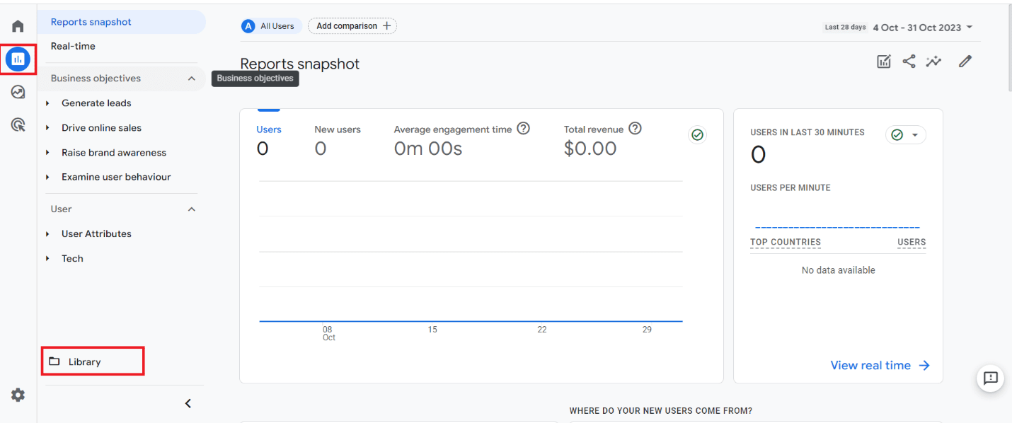 GA4 Report Library