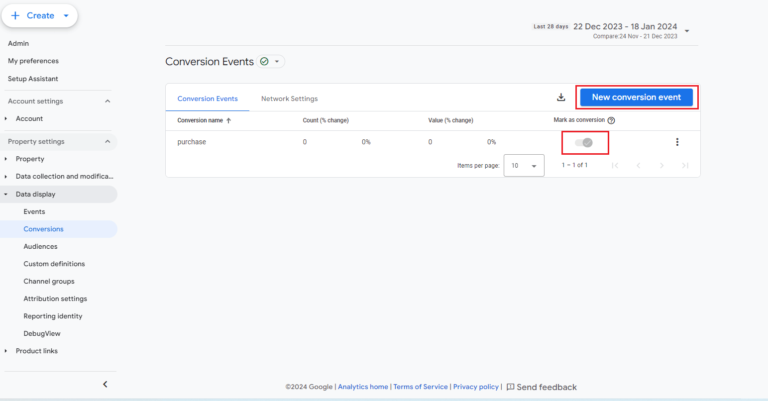 attribution model in ga4